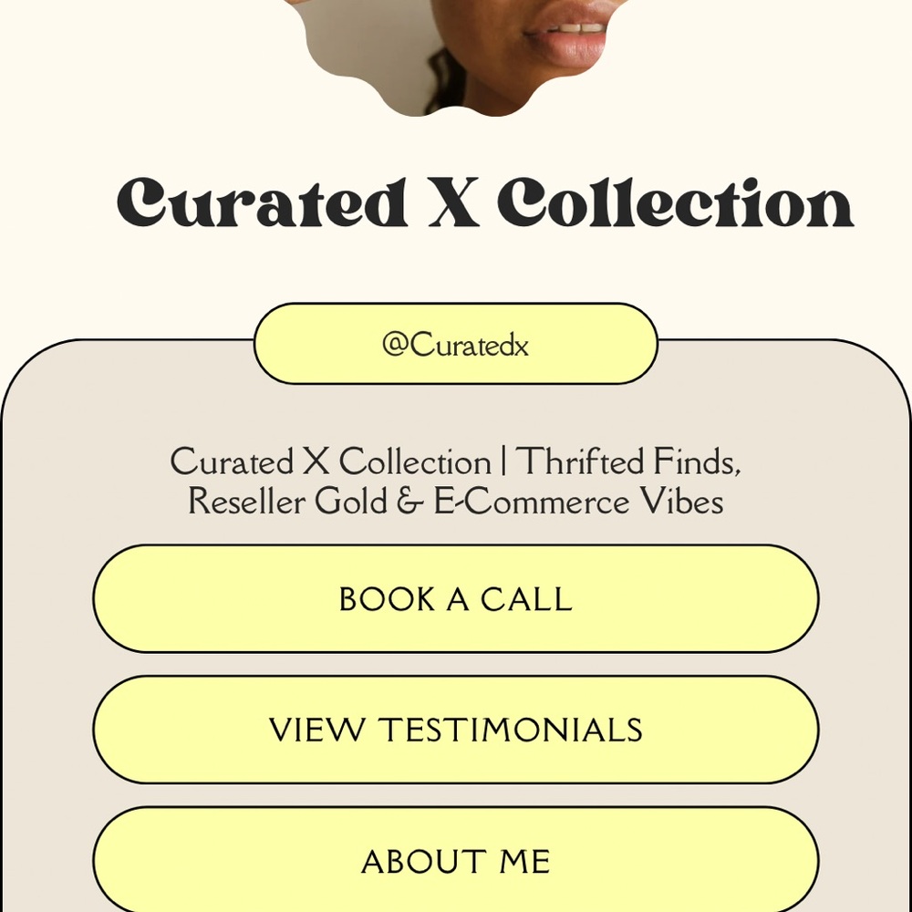 Curated X Collection Poster